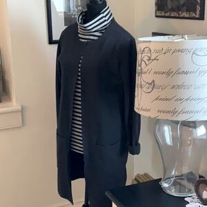 Lilibleu tunic jacket in charcoal grey good condition